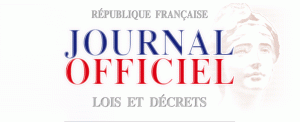 Journal officiel publication loi sur prise d'acte de la rupture du contrat de travail